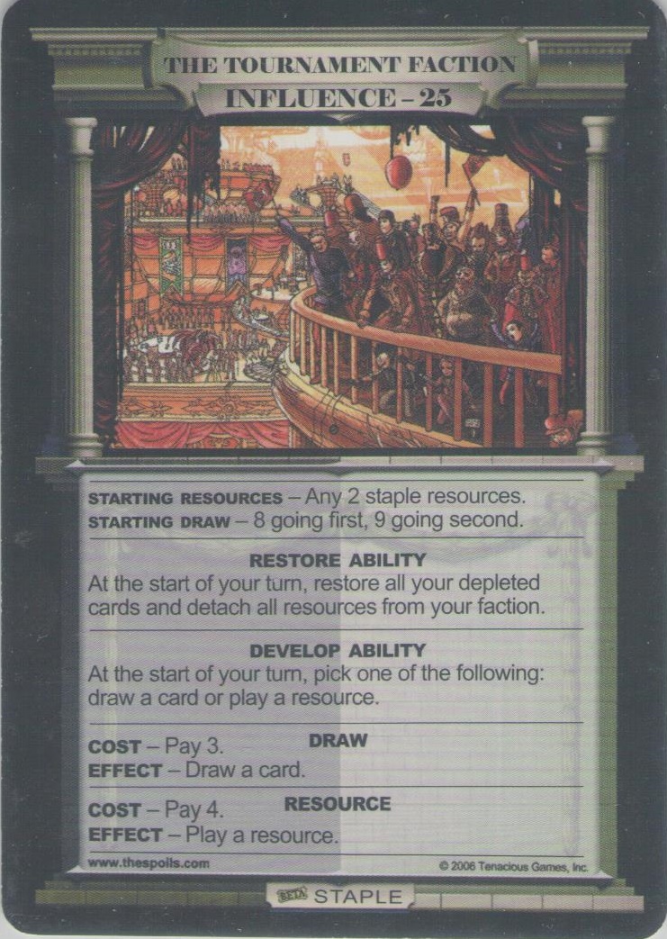 The Tournament Faction 